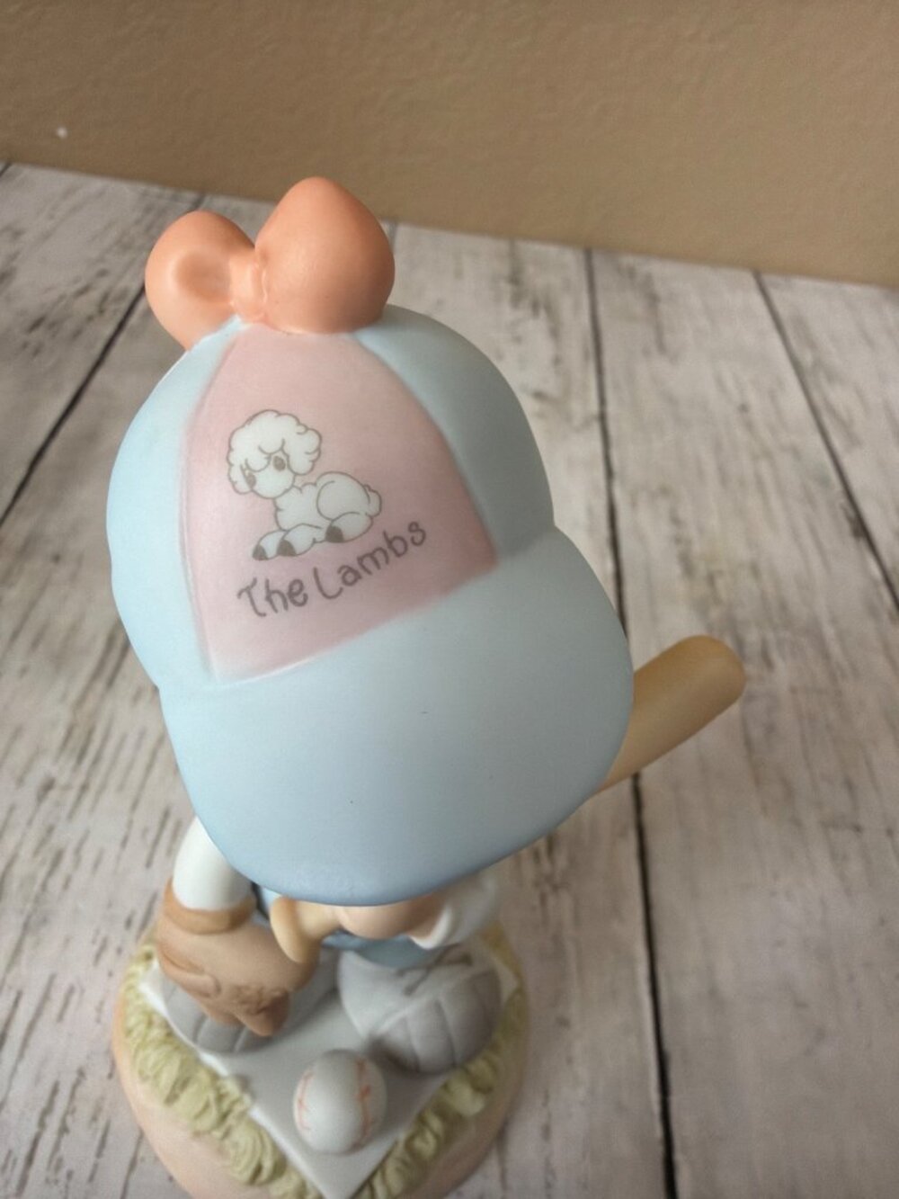 Precious Moments “Let’s Have A Ball Together” 2001 Baseball Figurine #889849 - Picture 8 of 11